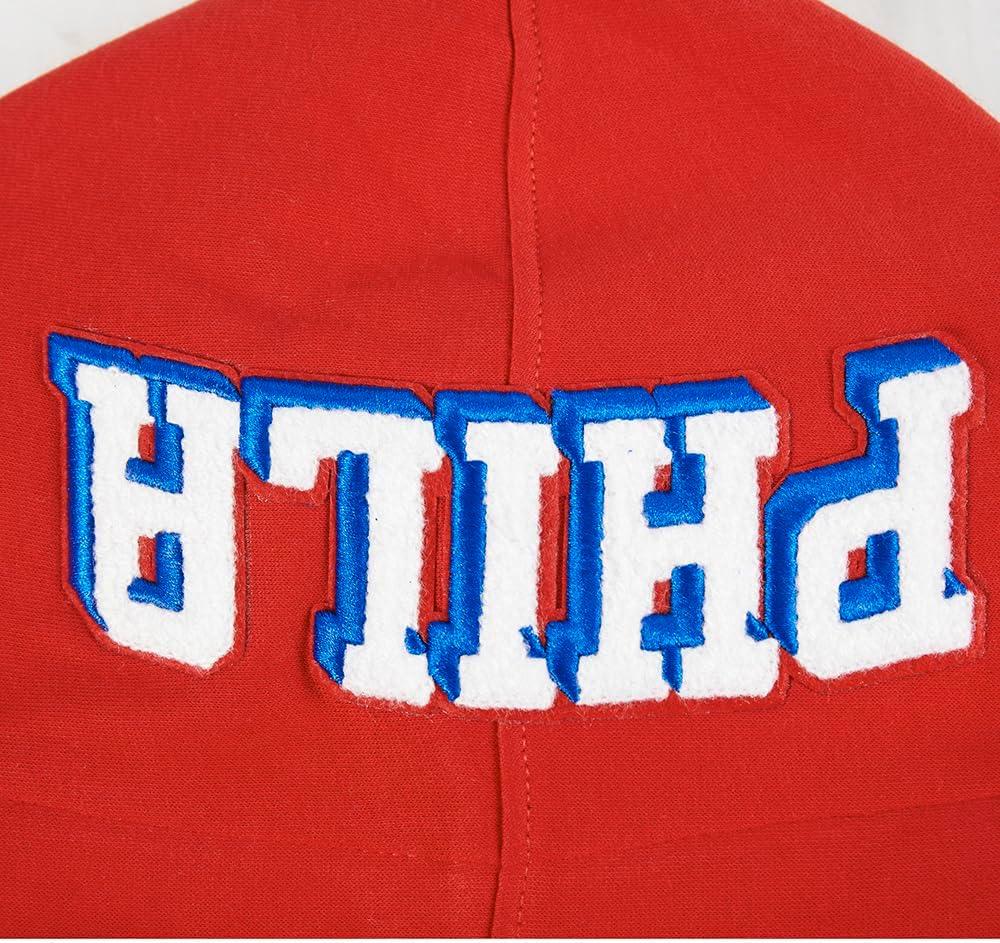 imagePro Standard Big Boys NBA Classic Chenille Fleece Full Zip HoodieRed
