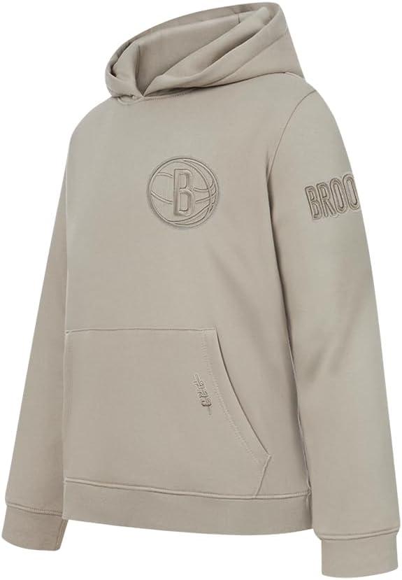 imagePro Standard Big Boys NBA Neutral Fleece Pull Over HoodieTaupe