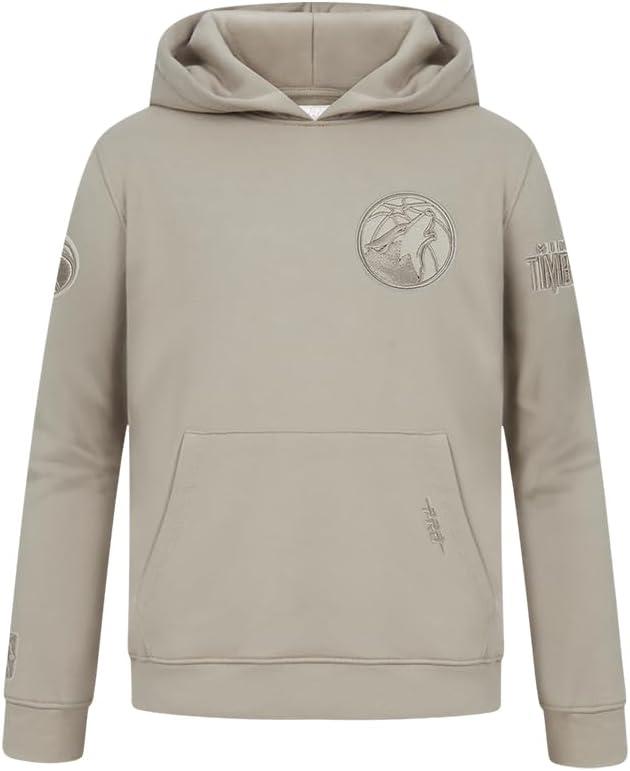 imagePro Standard Big Boys NBA Neutral Fleece Pull Over HoodieTaupe