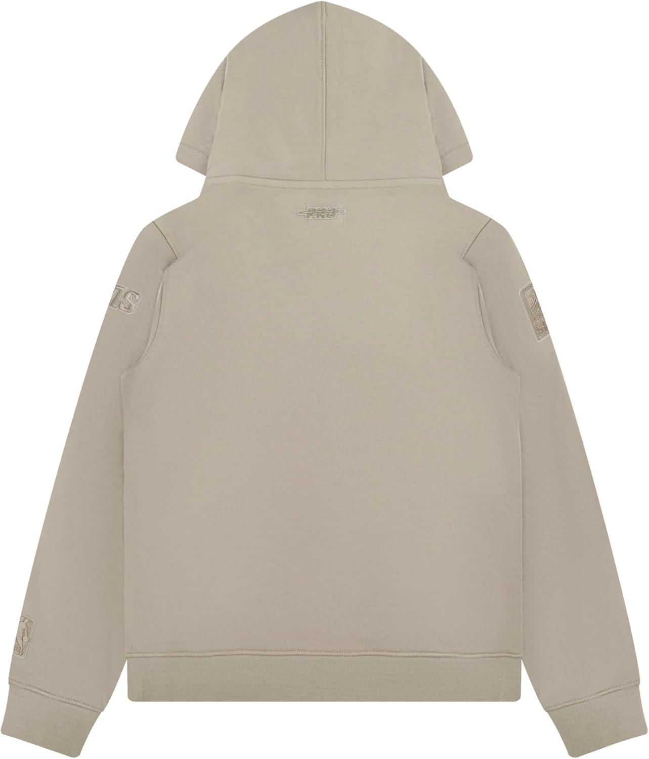imagePro Standard Big Boys NBA Neutral Fleece Pull Over HoodieTaupe