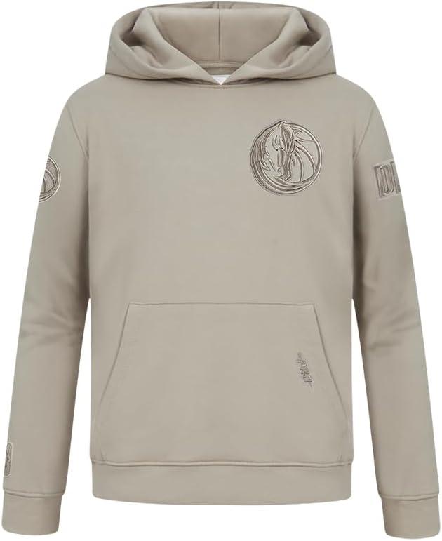imagePro Standard Big Boys NBA Neutral Fleece Pull Over HoodieTaupe