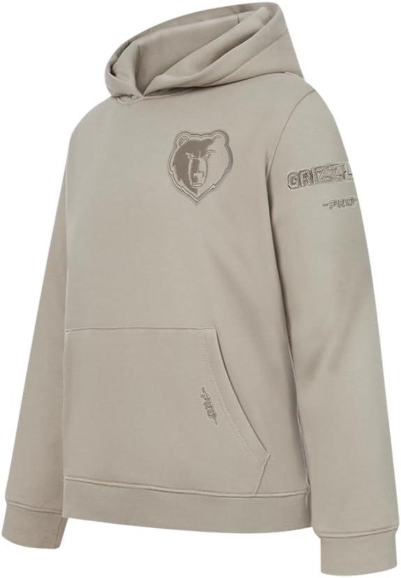 imagePro Standard Big Boys NBA Neutral Fleece Pull Over HoodieTaupe