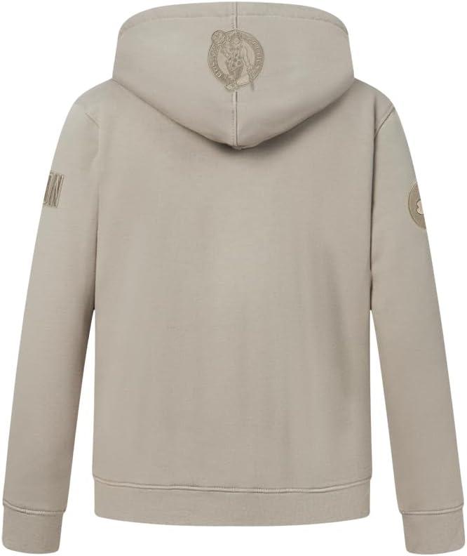 imagePro Standard Big Boys NBA Neutral Fleece Pull Over HoodieTaupe