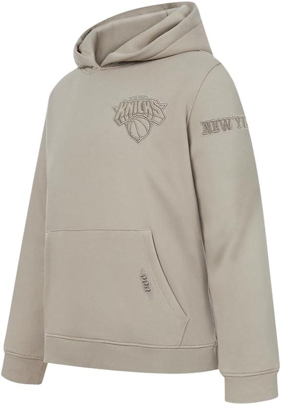 imagePro Standard Big Boys NBA Neutral Fleece Pull Over HoodieTaupe