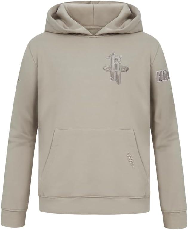 imagePro Standard Big Boys NBA Neutral Fleece Pull Over HoodieTaupe