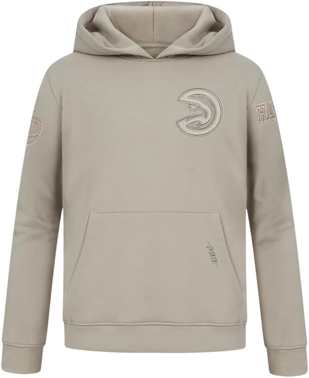 imagePro Standard Big Boys NBA Neutral Fleece Pull Over HoodieTaupe