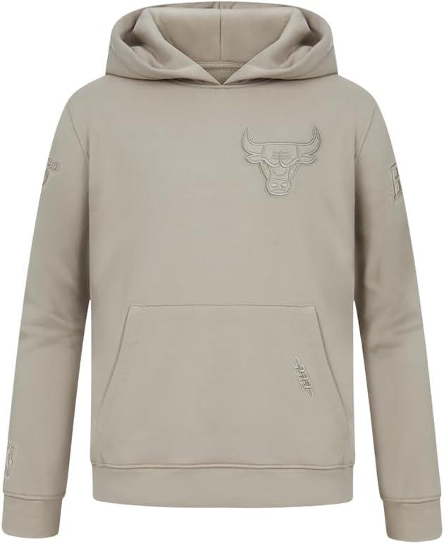 imagePro Standard Big Boys NBA Neutral Fleece Pull Over HoodieTaupe