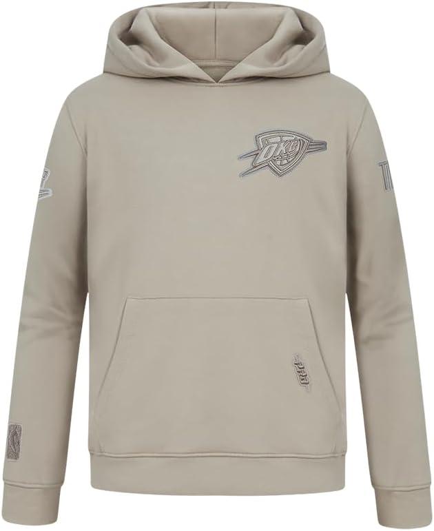 imagePro Standard Big Boys NBA Neutral Fleece Pull Over HoodieTaupe