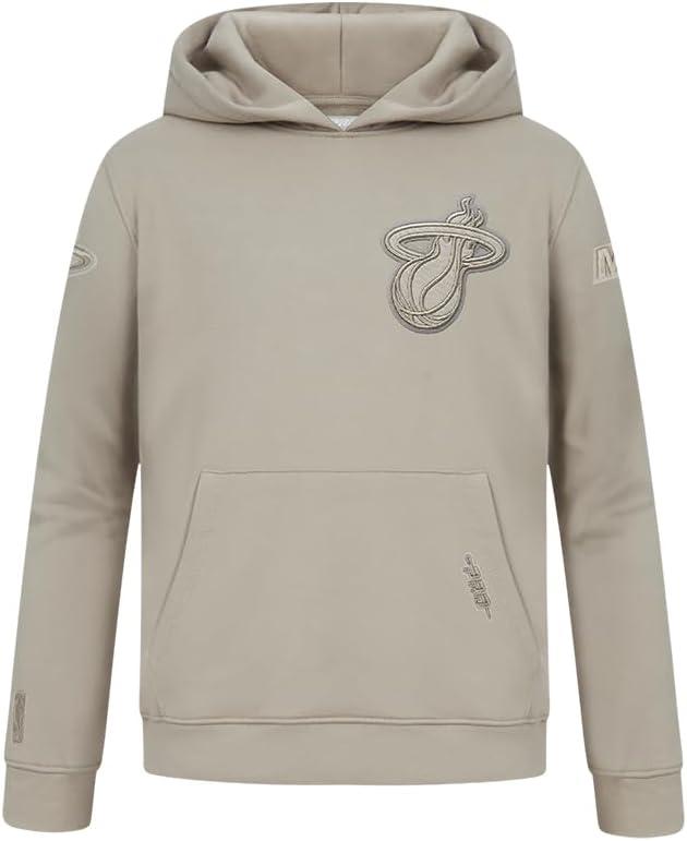 imagePro Standard Big Boys NBA Neutral Fleece Pull Over HoodieTaupe