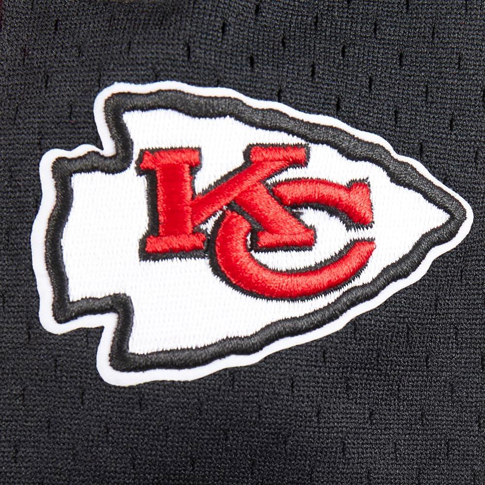 imagePro Standard Big Boys NFL Classic Chenille Athletic ShortRedBlack