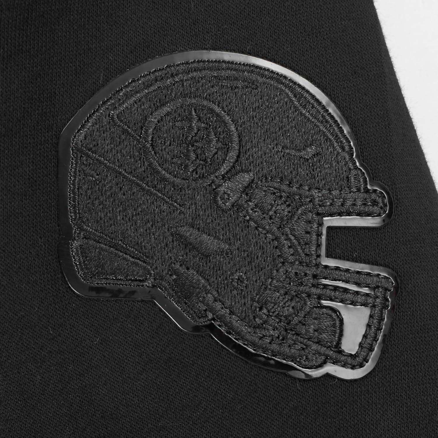 imagePro Standard Big Boys NFL Classic Triple Black Pull Over HoodieBlack