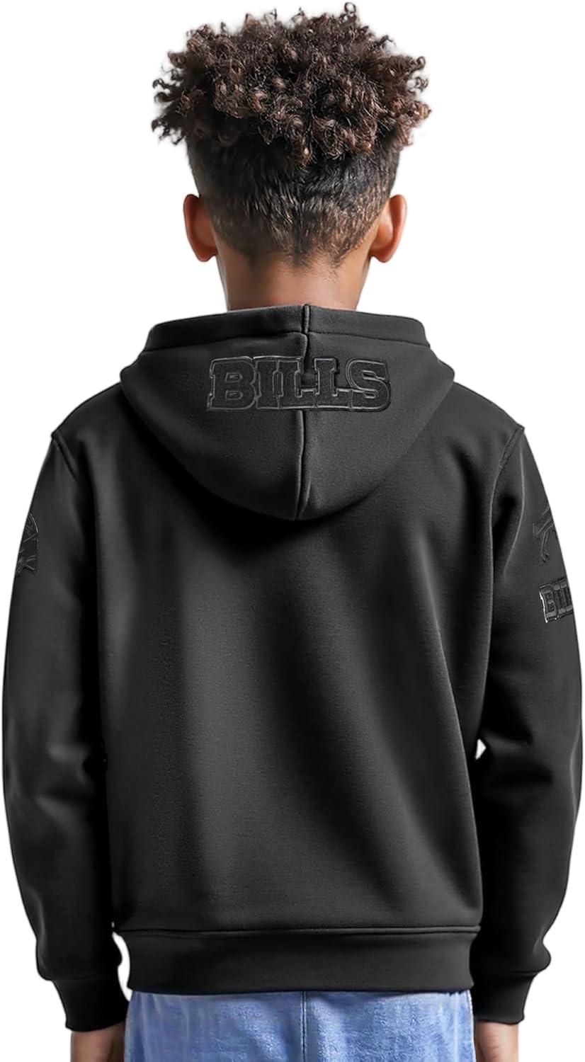 imagePro Standard Big Boys NFL Classic Triple Black Pull Over HoodieBlack