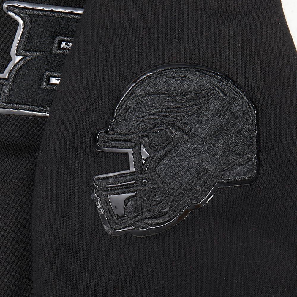 imagePro Standard Big Boys NFL Classic Triple Black Pull Over HoodieBlack