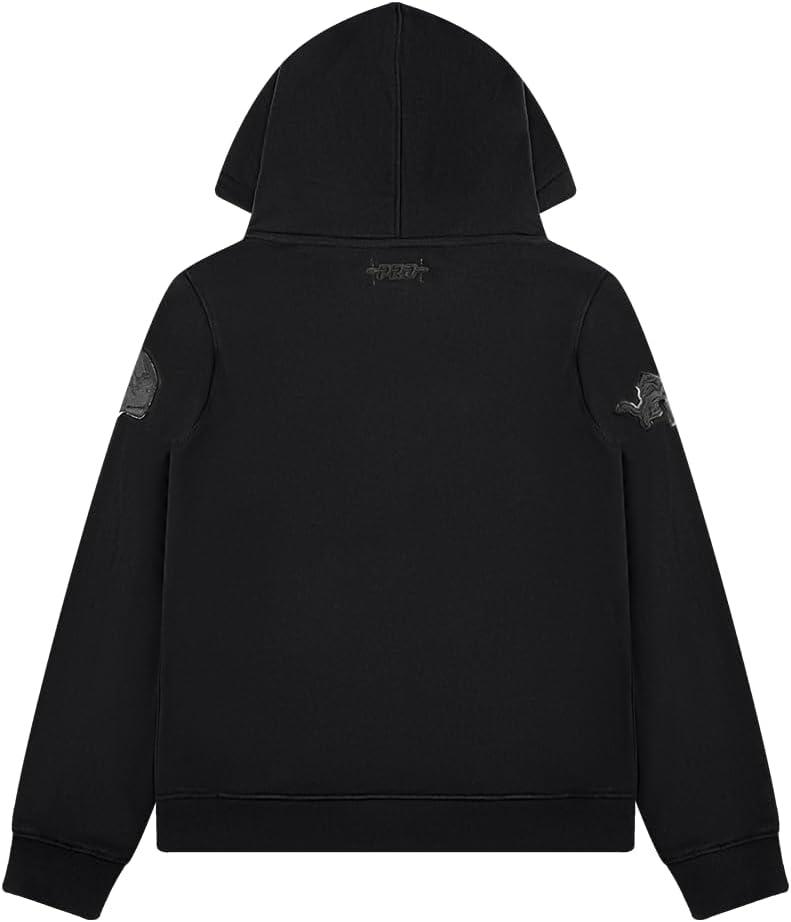 imagePro Standard Big Boys NFL Classic Triple Black Pull Over HoodieBlack
