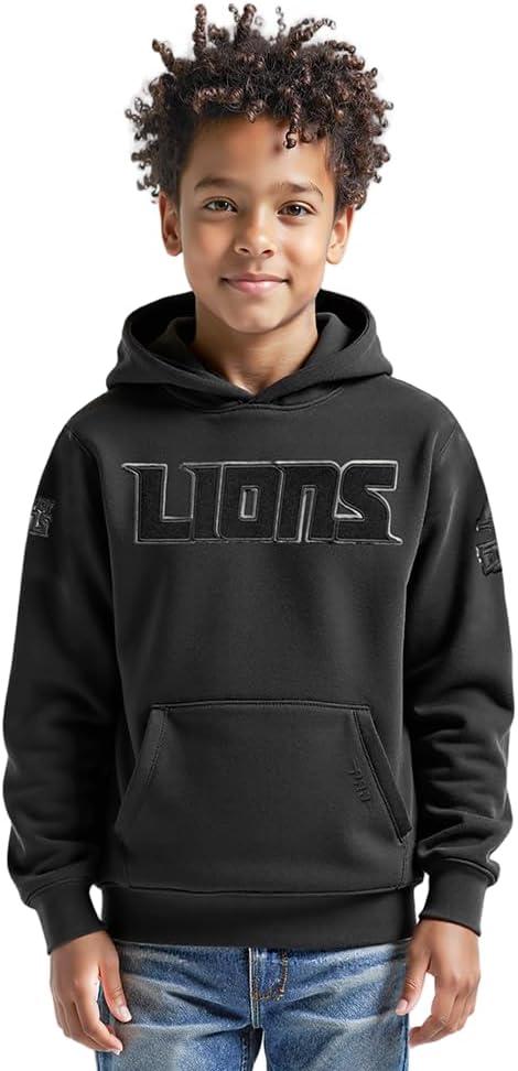 imagePro Standard Big Boys NFL Classic Triple Black Pull Over HoodieBlack