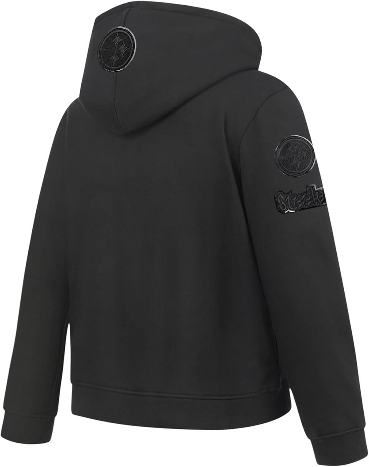 imagePro Standard Big Boys NFL Classic Triple Black Pull Over HoodieBlack