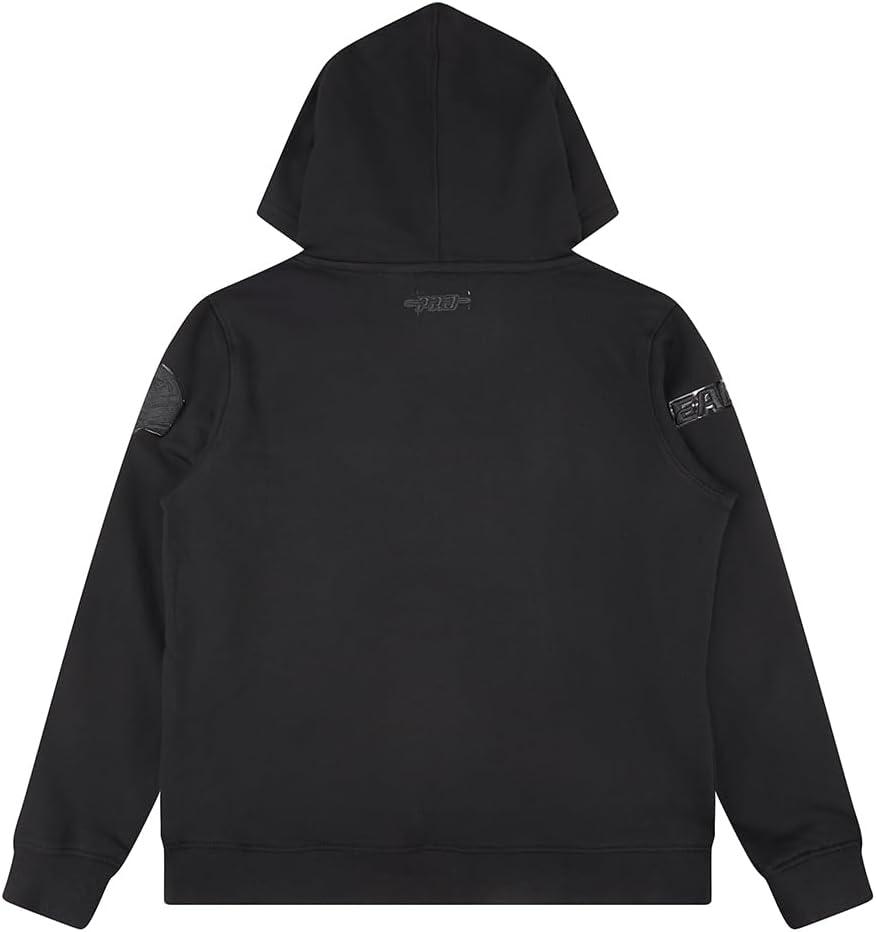 imagePro Standard Big Boys NFL Classic Triple Black Pull Over HoodieBlack