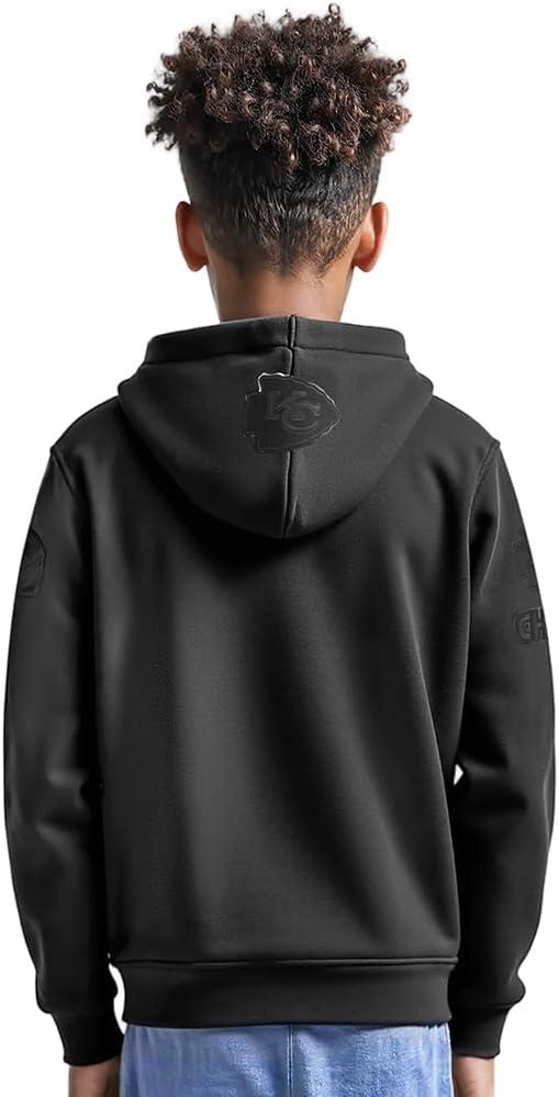 imagePro Standard Big Boys NFL Classic Triple Black Pull Over HoodieBlack