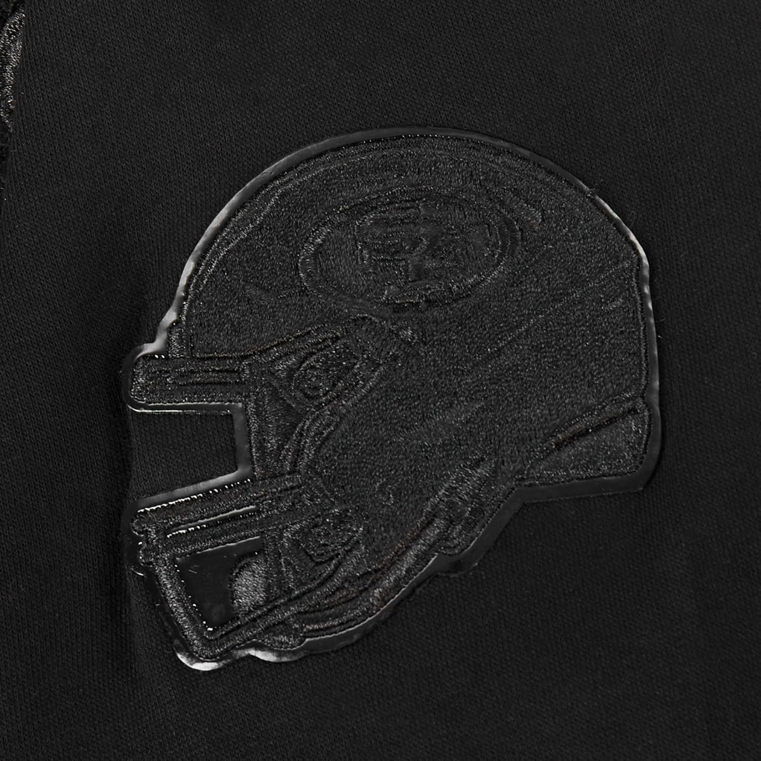 imagePro Standard Big Boys NFL Classic Triple Black Pull Over HoodieBlack