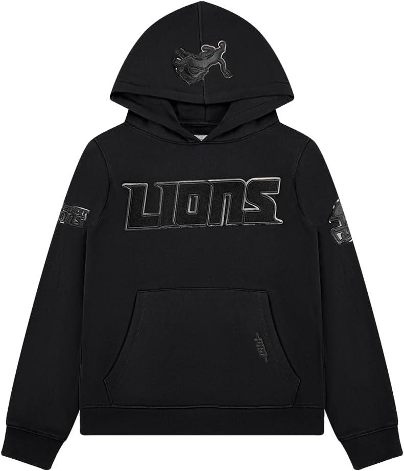imagePro Standard Big Boys NFL Classic Triple Black Pull Over HoodieBlack