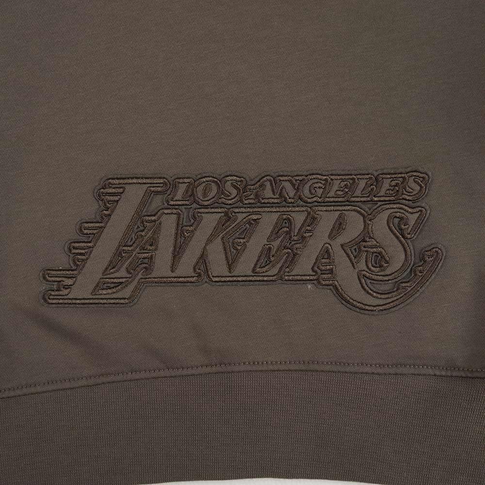imagePro Standard Big Girls NBA Neutral Fleece Pull Over HoodieDark Taupe