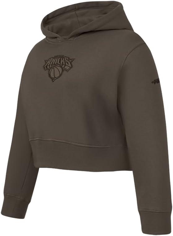 imagePro Standard Big Girls NBA Neutral Fleece Pull Over HoodieDark Taupe