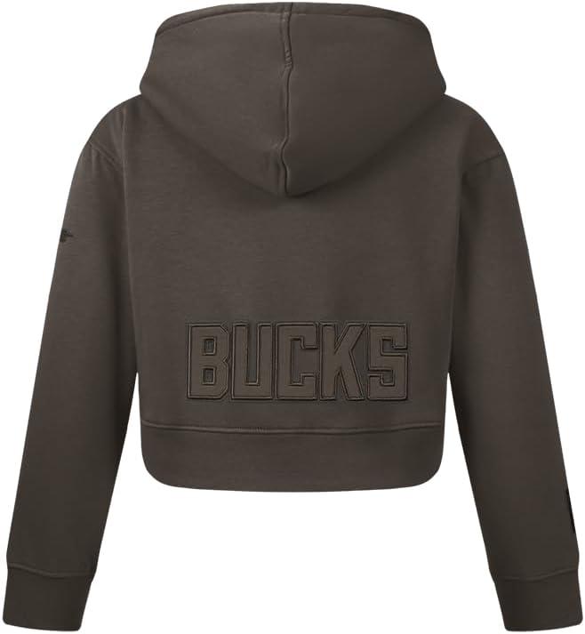 imagePro Standard Big Girls NBA Neutral Fleece Pull Over HoodieDark Taupe