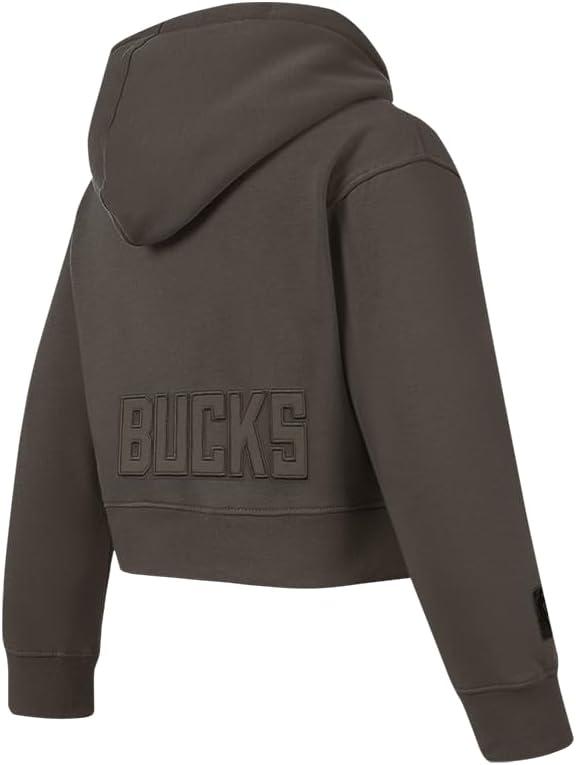 imagePro Standard Big Girls NBA Neutral Fleece Pull Over HoodieDark Taupe