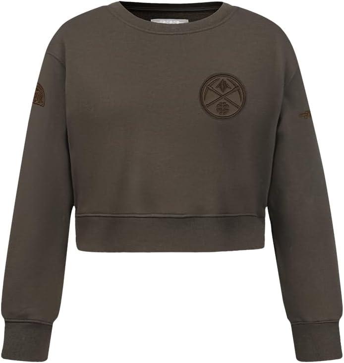 imagePro Standard Big Girls NBA Neutral Fleece Pull Over HoodieDark Taupe