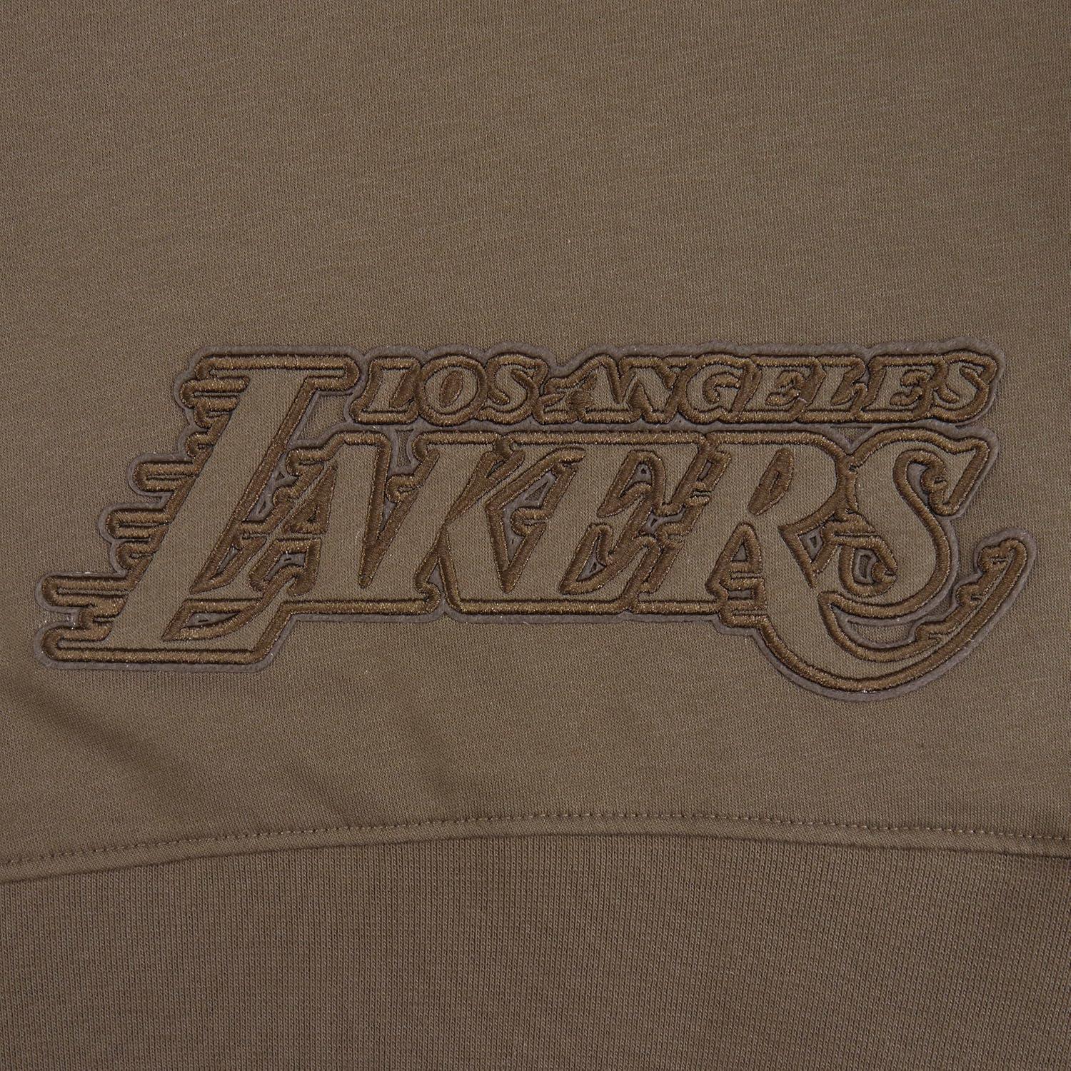 imagePro Standard Big Girls NBA Neutral Fleece Pull Over HoodieDark Taupe