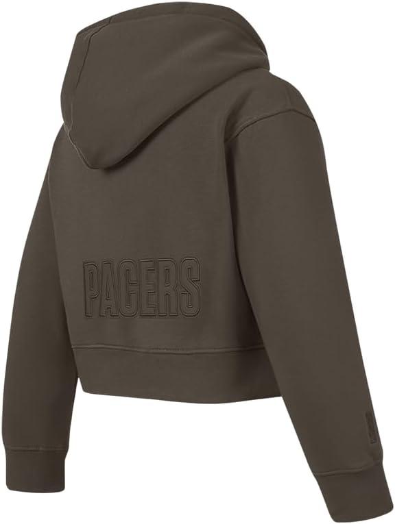 imagePro Standard Big Girls NBA Neutral Fleece Pull Over HoodieDark Taupe