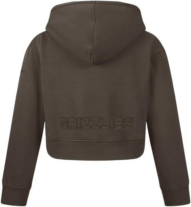 imagePro Standard Big Girls NBA Neutral Fleece Pull Over HoodieDark Taupe