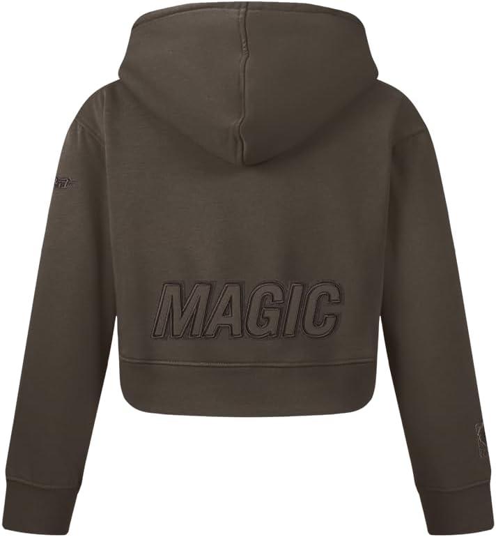 imagePro Standard Big Girls NBA Neutral Fleece Pull Over HoodieDark Taupe
