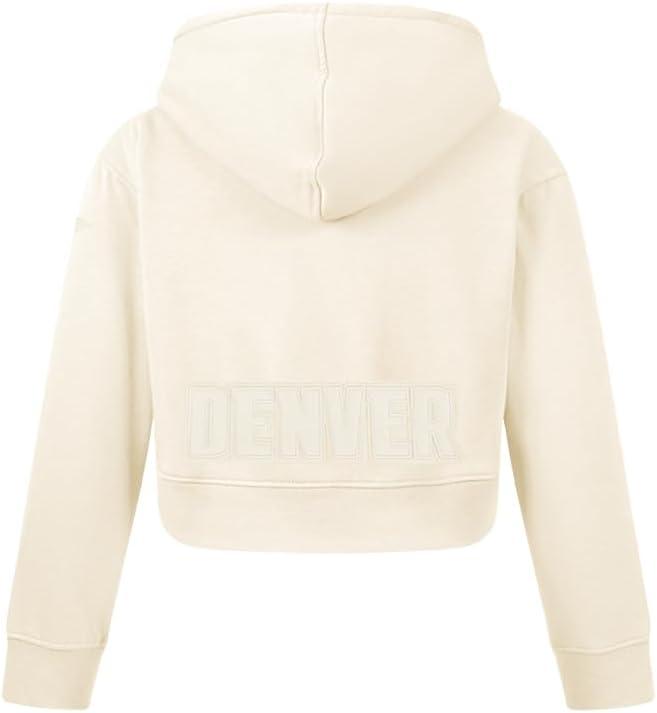 imagePro Standard Big Girls NBA Neutral Fleece Pull Over HoodieEggshell