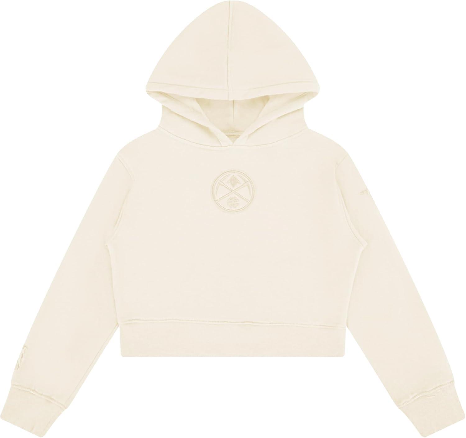 imagePro Standard Big Girls NBA Neutral Fleece Pull Over HoodieEggshell