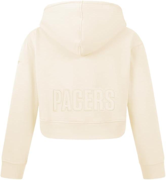 imagePro Standard Big Girls NBA Neutral Fleece Pull Over HoodieEggshell