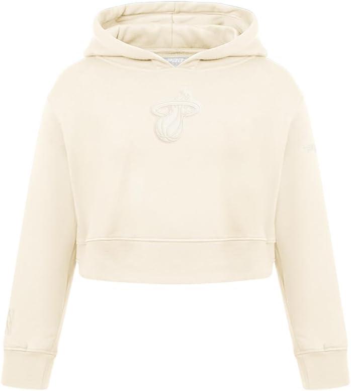imagePro Standard Big Girls NBA Neutral Fleece Pull Over HoodieEggshell
