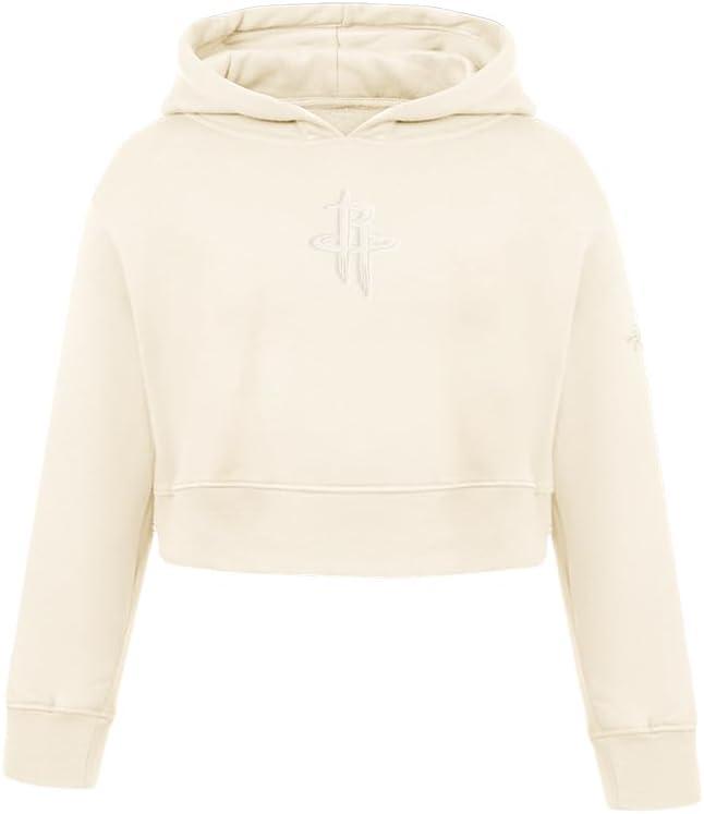 imagePro Standard Big Girls NBA Neutral Fleece Pull Over HoodieEggshell