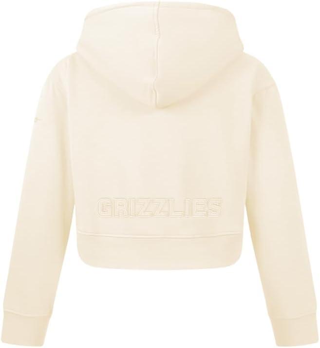 imagePro Standard Big Girls NBA Neutral Fleece Pull Over HoodieEggshell