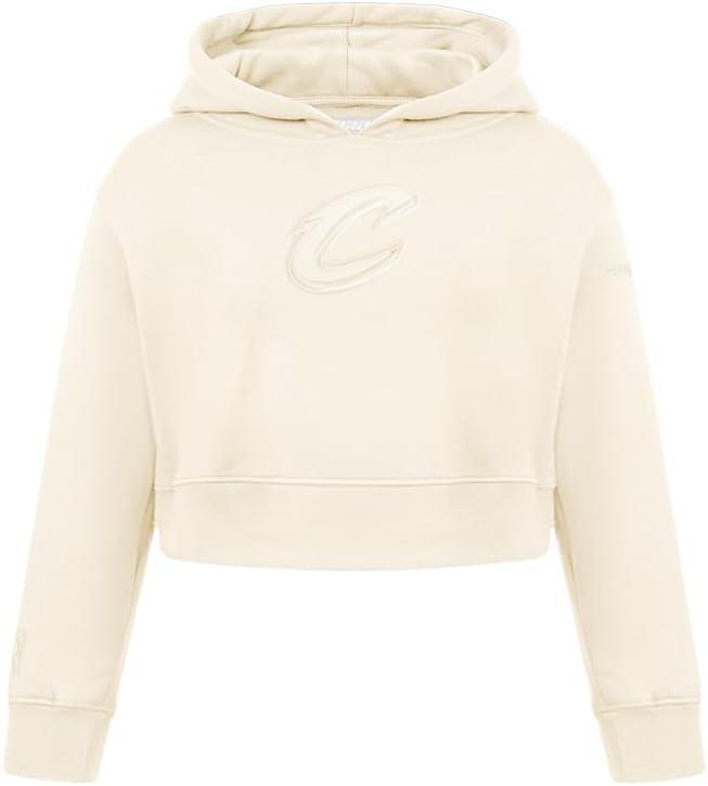 imagePro Standard Big Girls NBA Neutral Fleece Pull Over HoodieEggshell