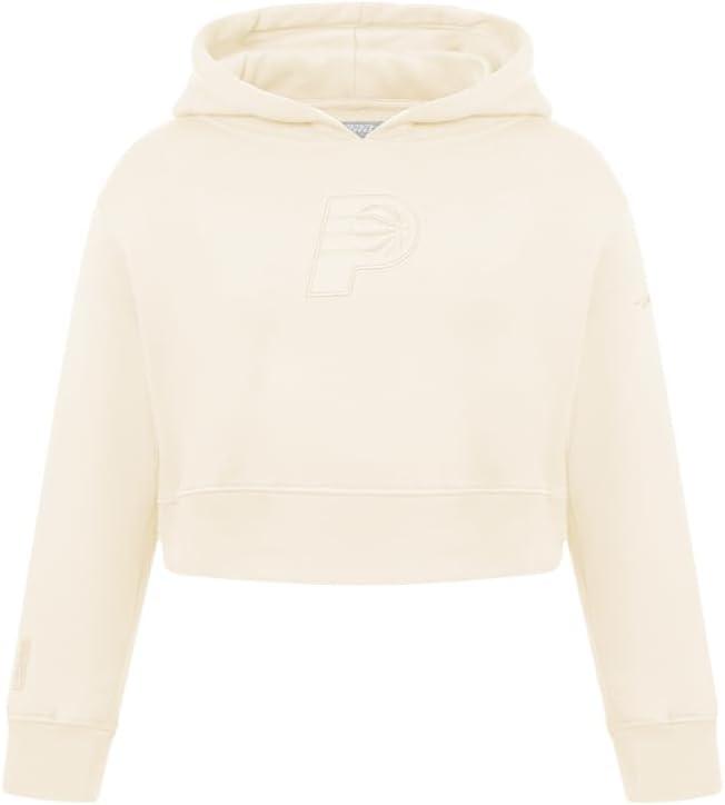 imagePro Standard Big Girls NBA Neutral Fleece Pull Over HoodieEggshell