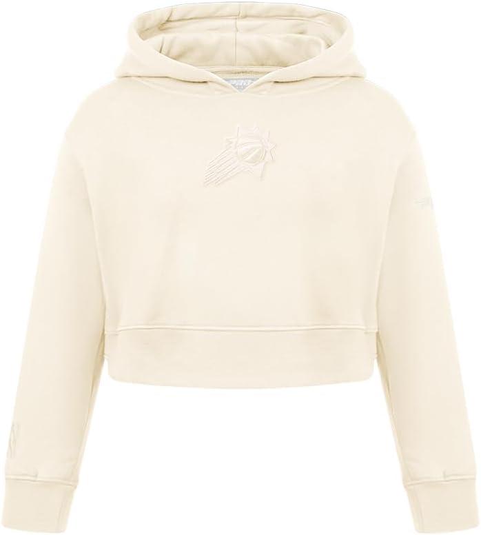 imagePro Standard Big Girls NBA Neutral Fleece Pull Over HoodieEggshell