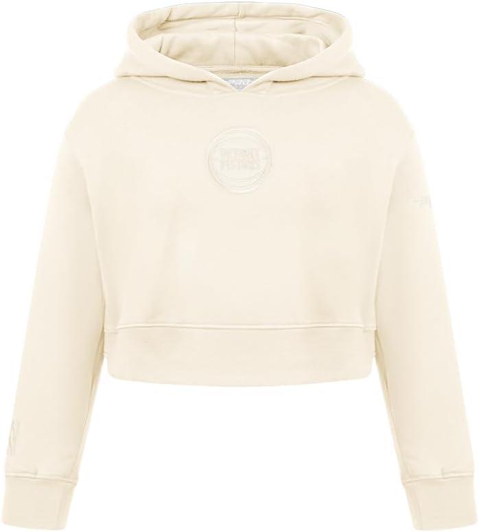 imagePro Standard Big Girls NBA Neutral Fleece Pull Over HoodieEggshell