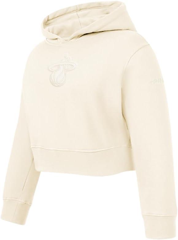 imagePro Standard Big Girls NBA Neutral Fleece Pull Over HoodieEggshell