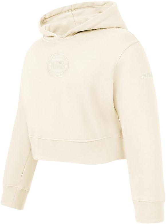imagePro Standard Big Girls NBA Neutral Fleece Pull Over HoodieEggshell
