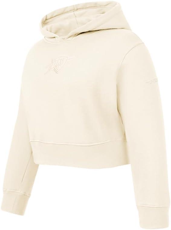 imagePro Standard Big Girls NBA Neutral Fleece Pull Over HoodieEggshell
