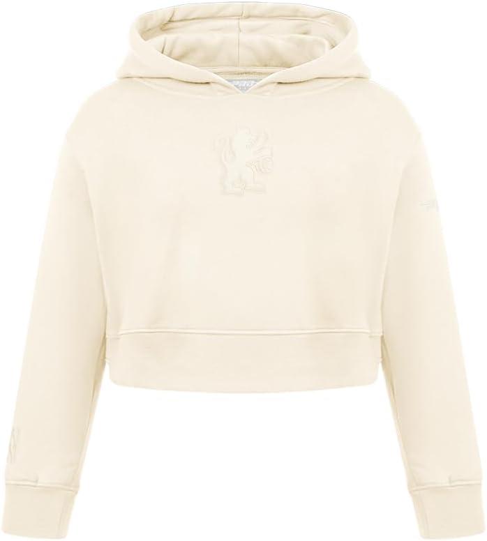 imagePro Standard Big Girls NBA Neutral Fleece Pull Over HoodieEggshell
