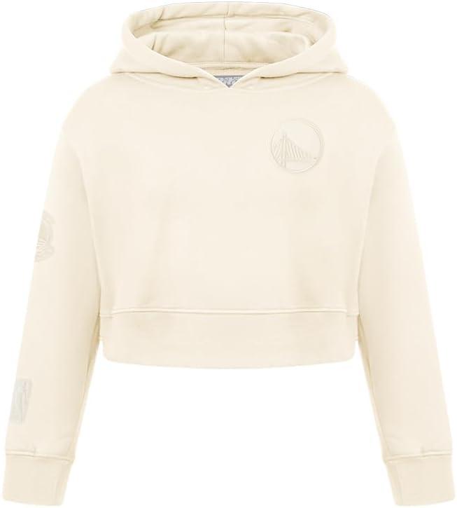 imagePro Standard Big Girls NBA Neutral Fleece Pull Over HoodieEggshell
