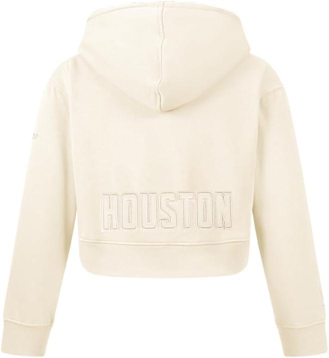 imagePro Standard Big Girls NBA Neutral Fleece Pull Over HoodieEggshell
