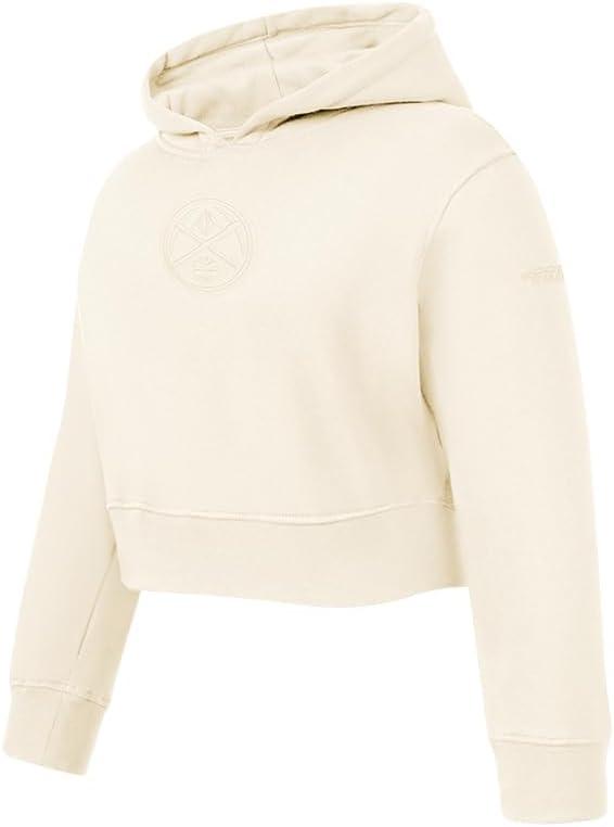 imagePro Standard Big Girls NBA Neutral Fleece Pull Over HoodieEggshell